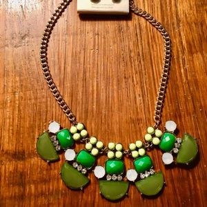 SRATEMENT NECKLACE EARRING SET FASHION JEWELRY